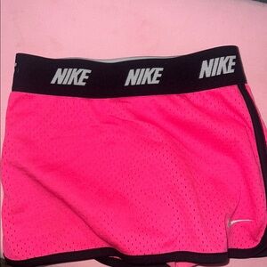 Nike Pink Athletic Shorts Moisture-Wicking Lightweight